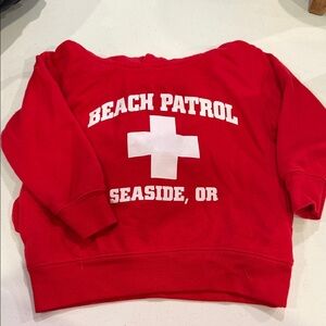 Red Beach Patrol Sweatshirt